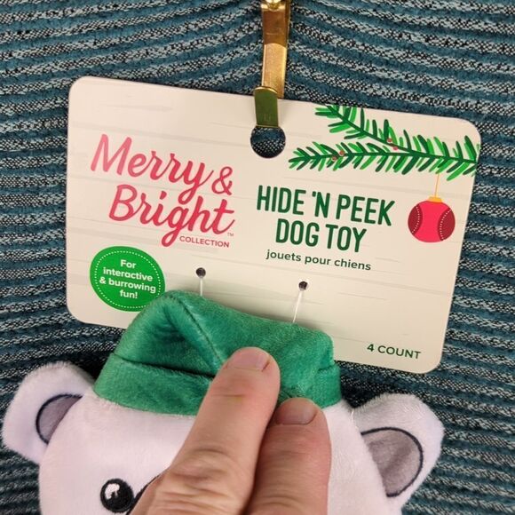 Hide And Peek Burrowing Squeaky Toy for dogs! - Picture 5 of 7